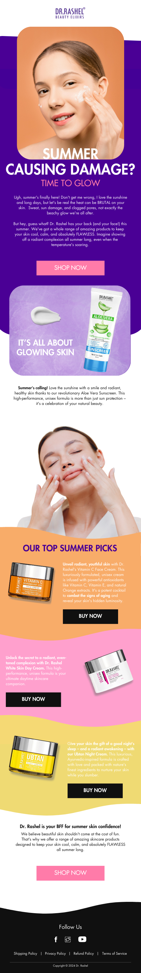 Dr. Rashel — Summer Campaign