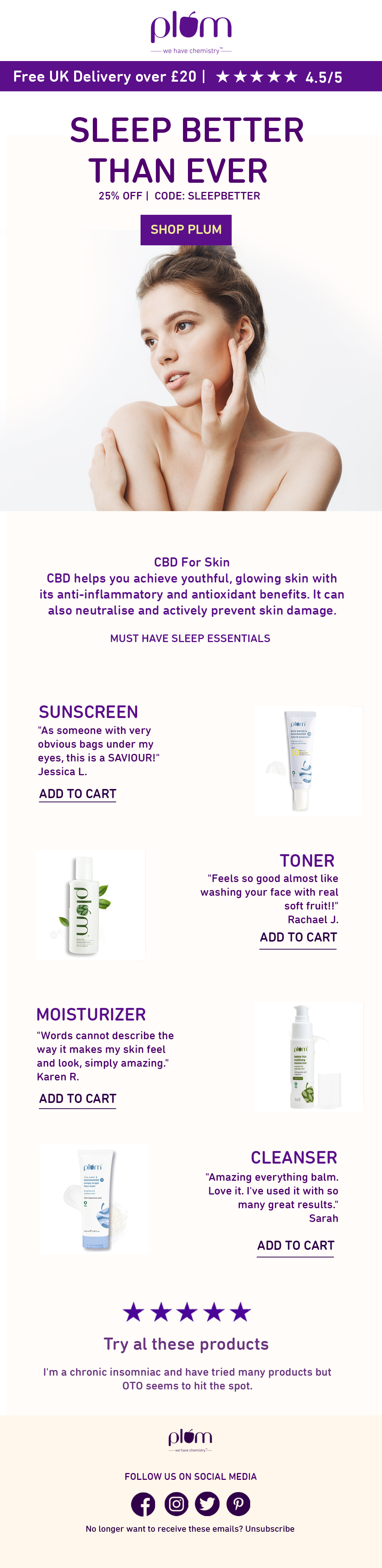 Plum — Sleep Better Campaign